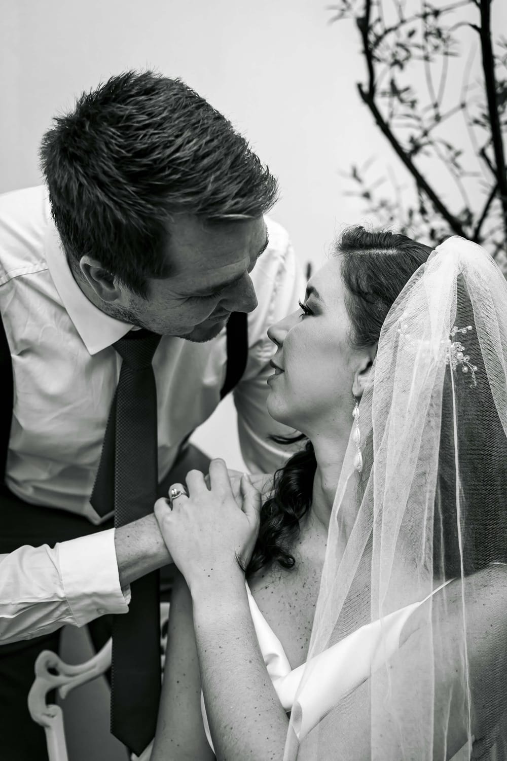 Black and White Wedding